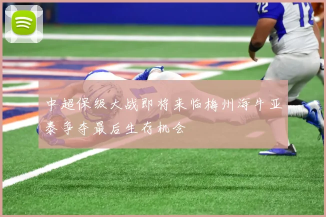 中超保级大战即将来临梅州海牛亚泰争夺最后生存机会
