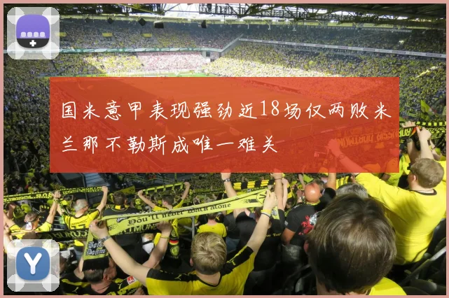 国米意甲表现强劲近18场仅两败米兰那不勒斯成唯一难关